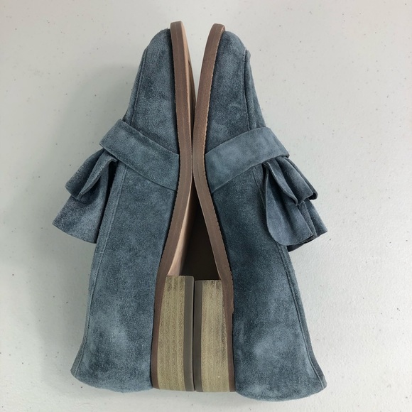 Pour La Victoire Suede Slip on Size 6.5 M - Picture 5 of 8